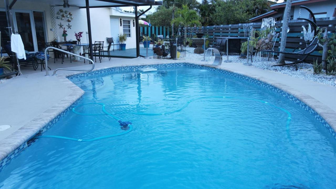 Jungle To Beach 4 R 3 Bedroom Family And Pet Heated Pool N Airport N Beach N Hard Rock Fort Lauderdale Exterior photo